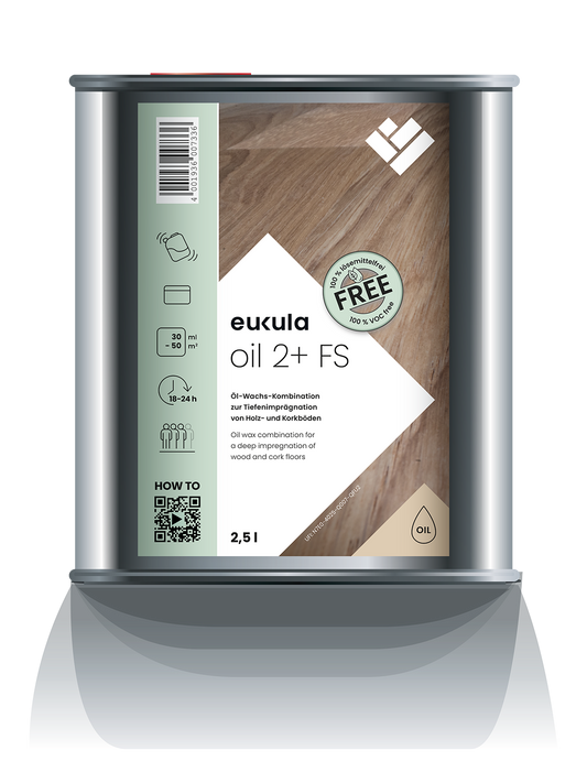 Eukula oil 2 plus FS  2.5l seidenmatt