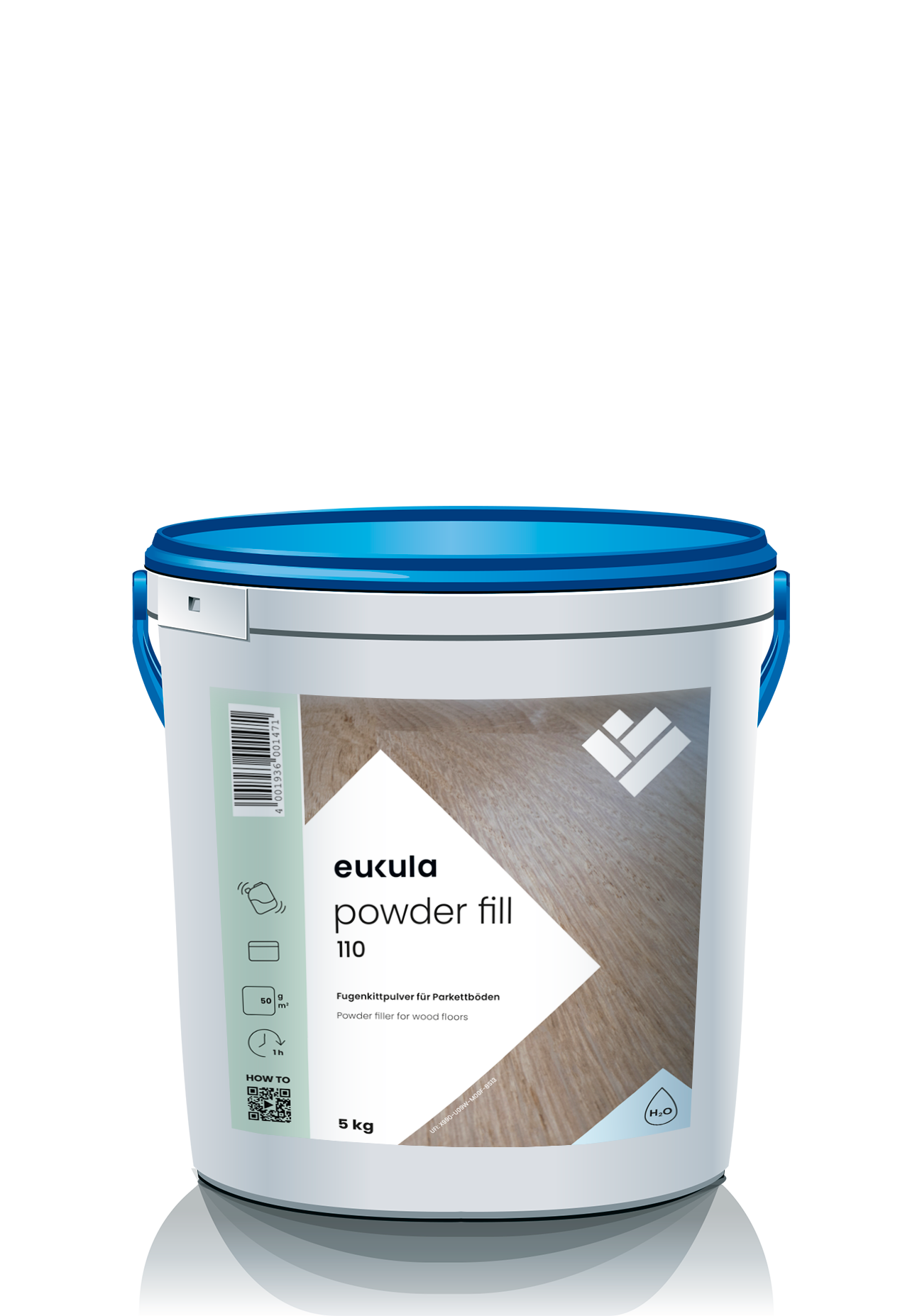 Eukula 110 Fugenkitt eiche 5l