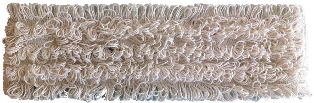 Baumwoll-Klettmopp Schlinge 42cm