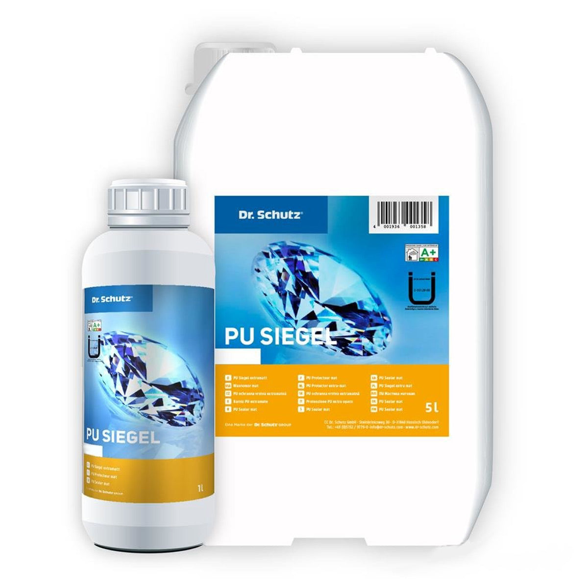 PU Siegel ultramatt, inkl. Vernetzer 1L