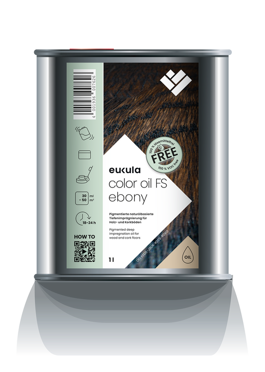Eukula Color Oil FS Ebenholz 1l