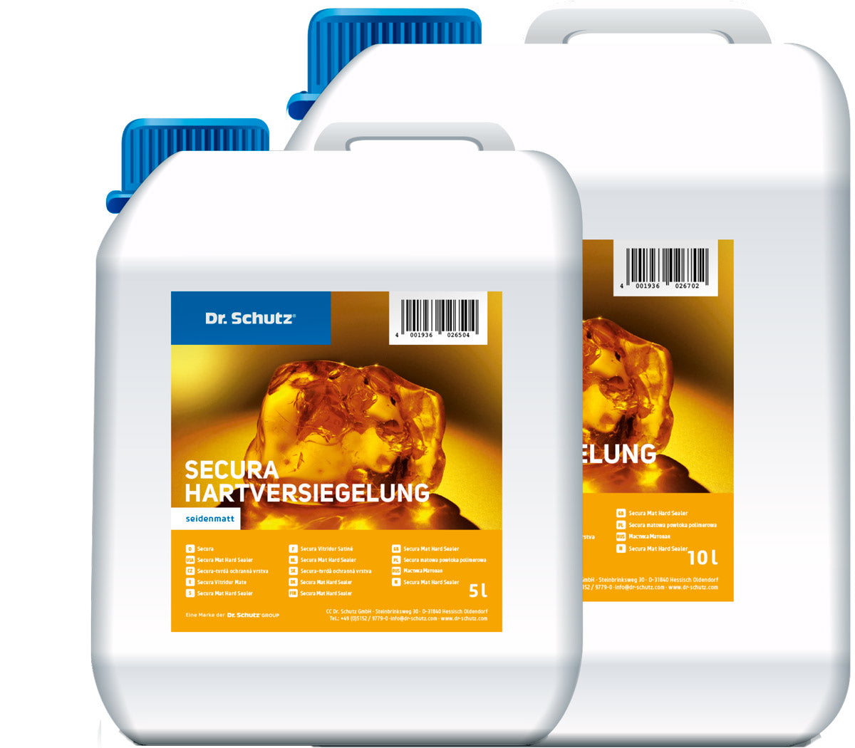 Secura-Hartbeschichtung seidenmatt 10l