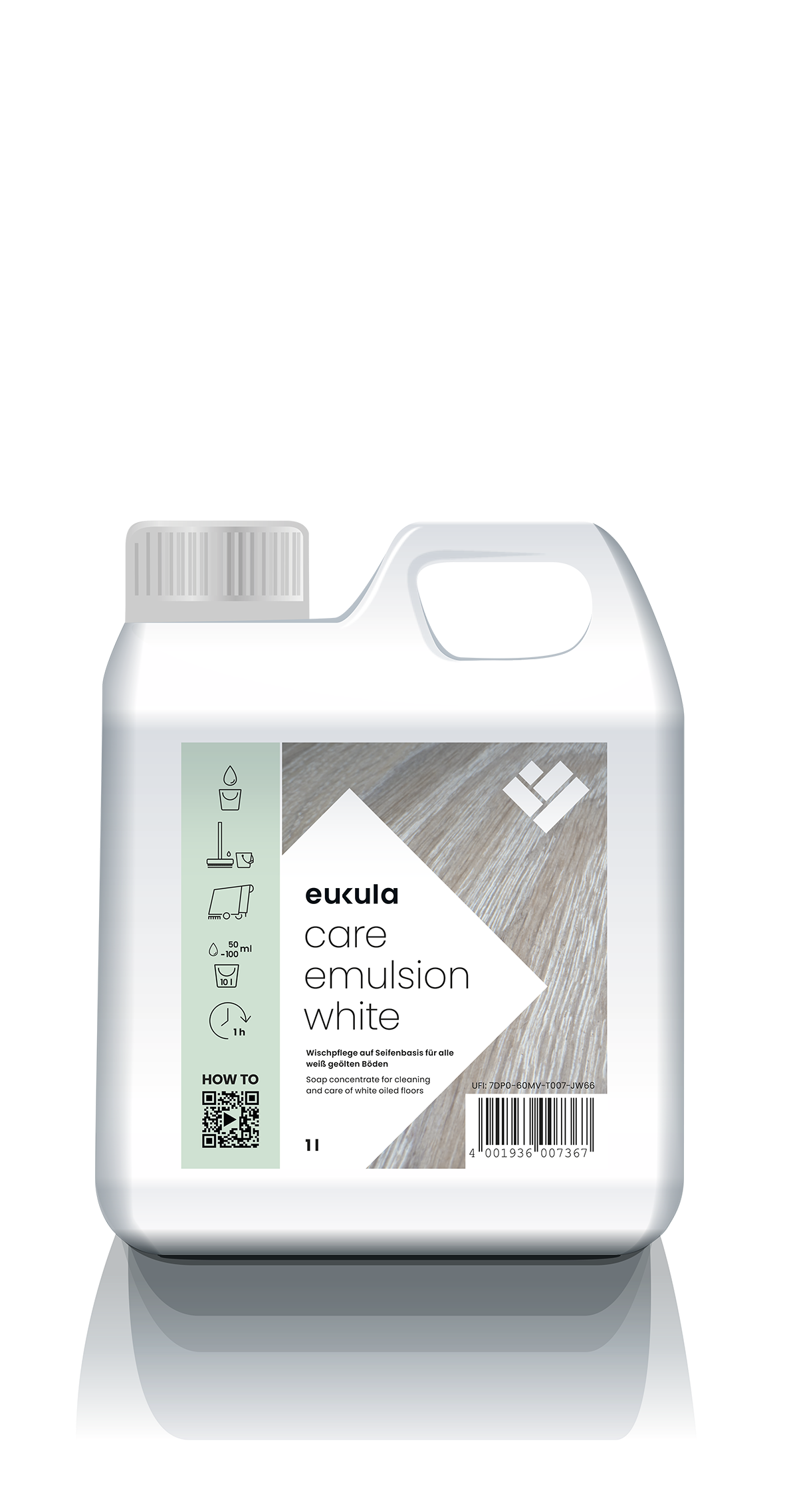 Eukula care emulsion weiß Pflegeemulsion 1l