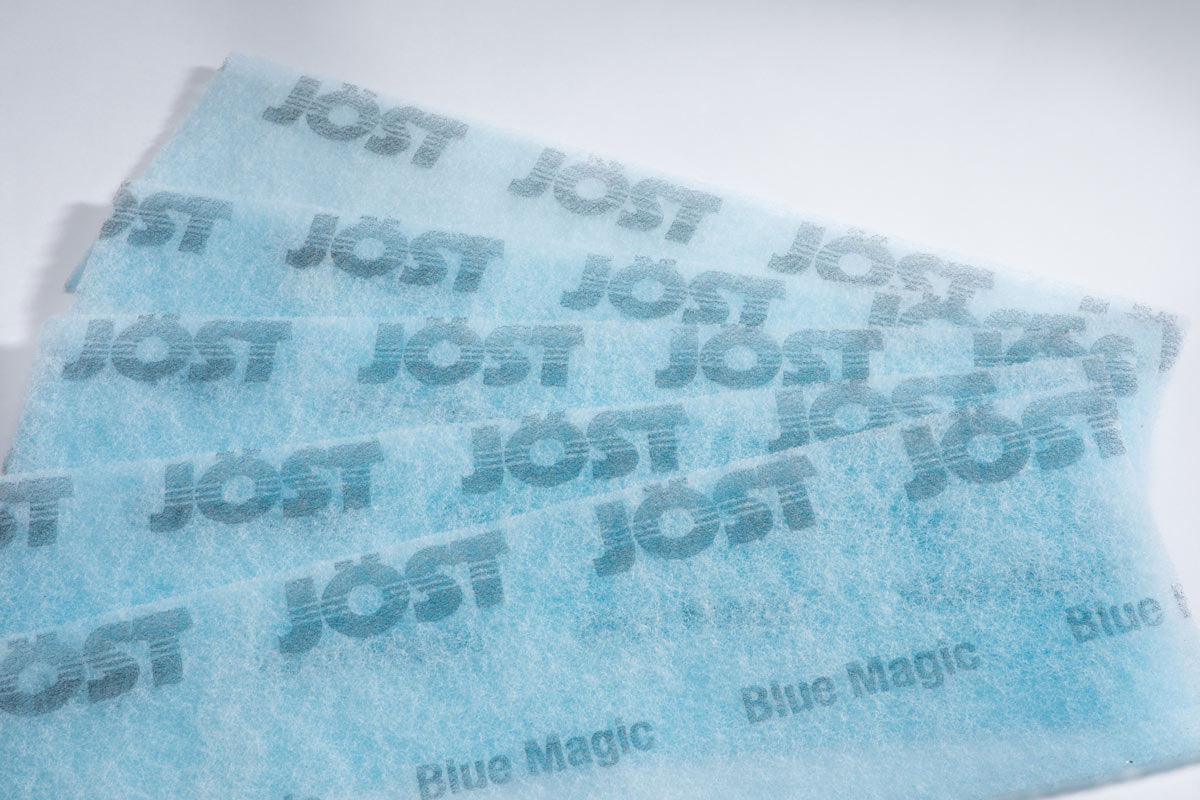 Staubbindetuch Blue Magic, 400 x 120 mm