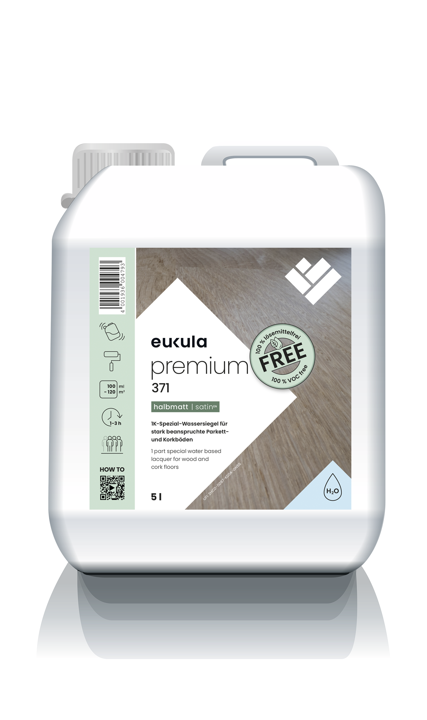 Eukula Premium 371 halbmatt 5l