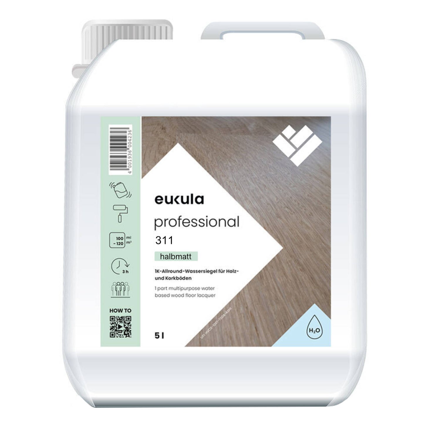 Eukula professional 311, seidenmatt 5l