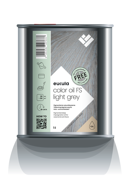 Euku Color oil FS Lichtgrau 1l