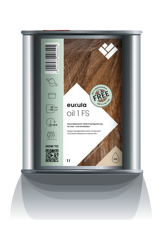 Eukula oil 1 FS 2.5l extra matt