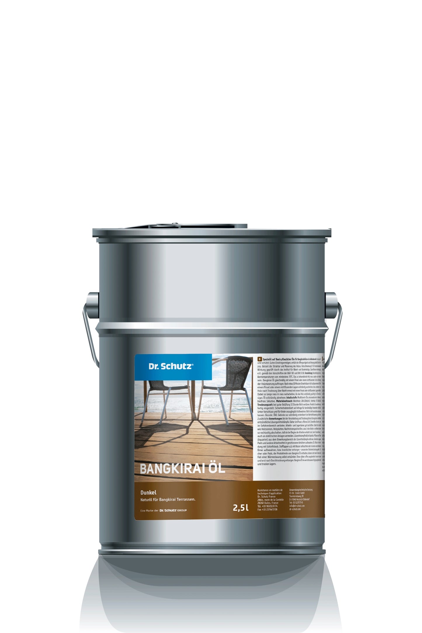 Bangkiraiöl (braun gefärbt) 2.5l