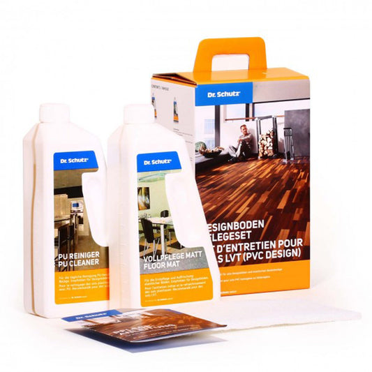 Designboden-Pflegeset