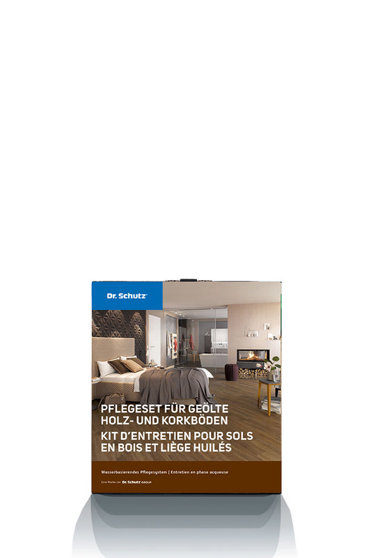 Pflegeset für geölte Holz- und Korkböden