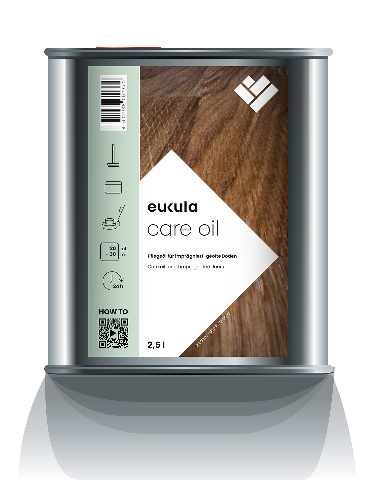 Eukula care oil, Pflegeöl 2.5l