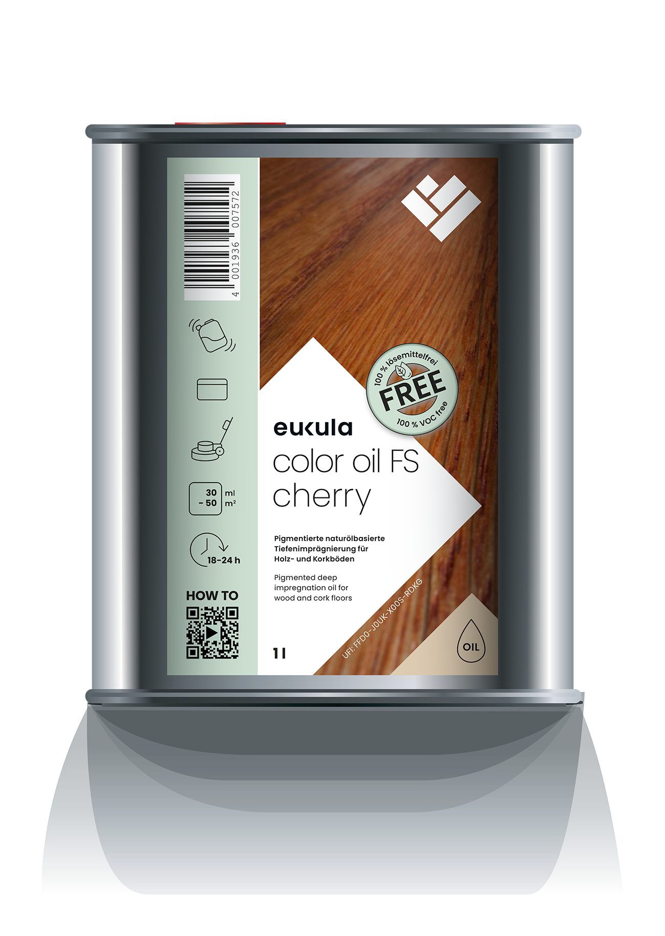 eukula Color oil FS Kirsche, 1 lt