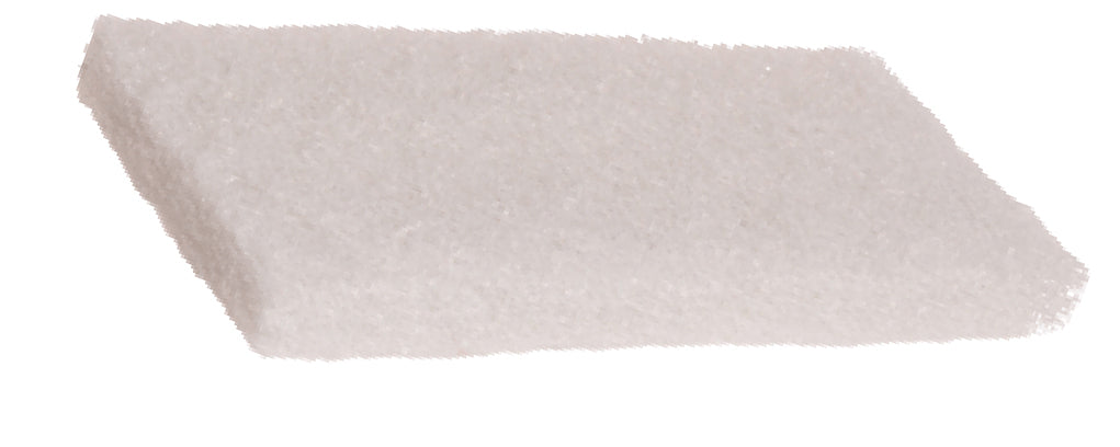 Pad weiss  25 x12 cm, 1 VE = 10 Stück