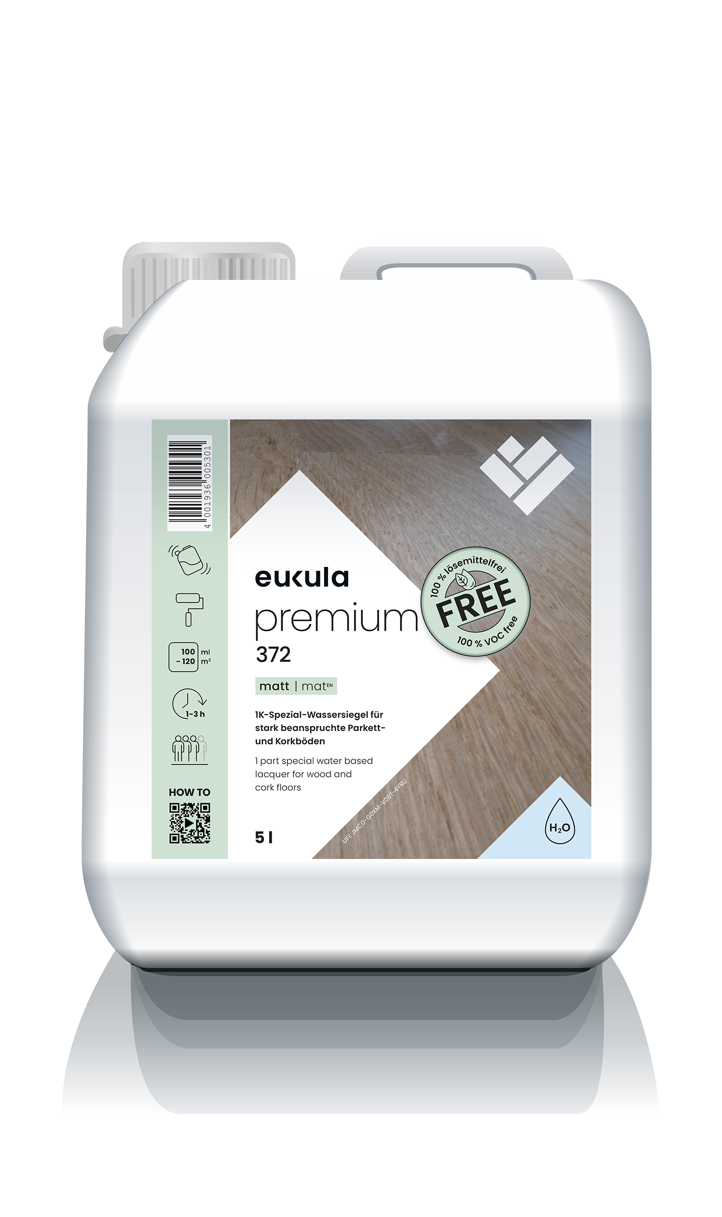 Eukula  Premium 372 matt , 5 lt