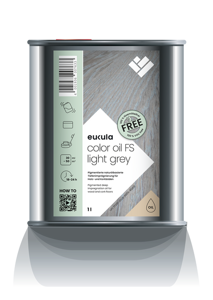 Euku Color oil FS Lichtgrau 1l