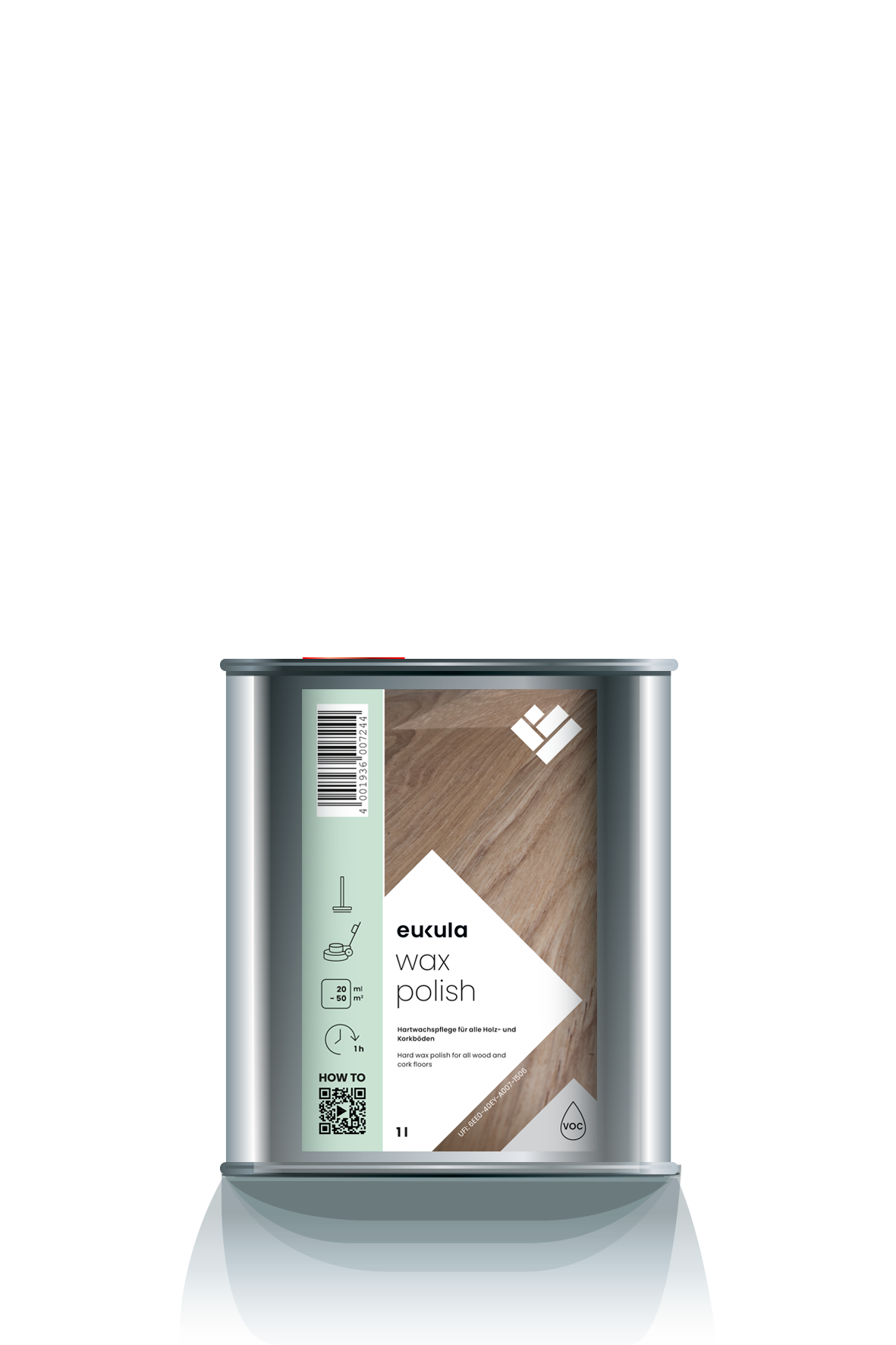 Eukula Wax Polish, 1 lt