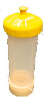 Floor-Cleaner Flasche gelb