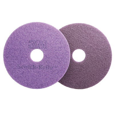 Tampon de sol Scotch-Brite Purple Diamond Plus 3M Ø 432 mm