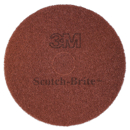 3M-Scotch-Brite-Pad, braun,  43 cm