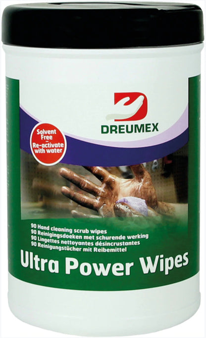 Lingettes nettoyantes Ultra Power Wipes, boîte de 100 unités