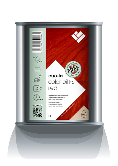 Eukula Color Oil rot, 1 lt