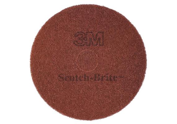 3M-Scotch-Brite-Pad, braun, 43 cm