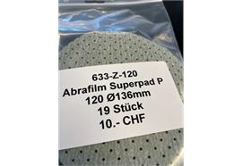Abrafilm Superpad P 120 Ø136mm