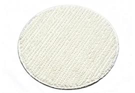 pad textile sans des bandes abrasive (blanc-bleu) 43 cm